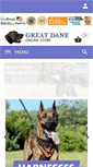 Mobile Screenshot of great-dane-dog-breed-store.com